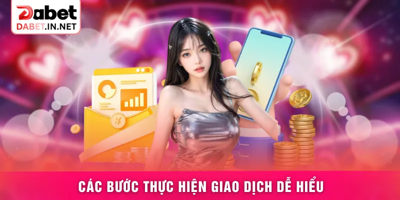 Các bước thực hiện giao dịch dễ hiểu